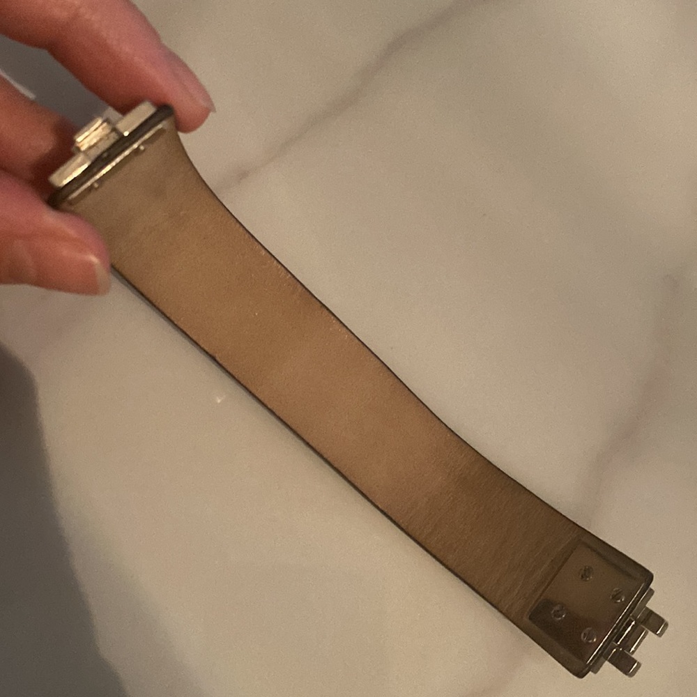 SWATCH leather bracelet - Picture 3 of 5